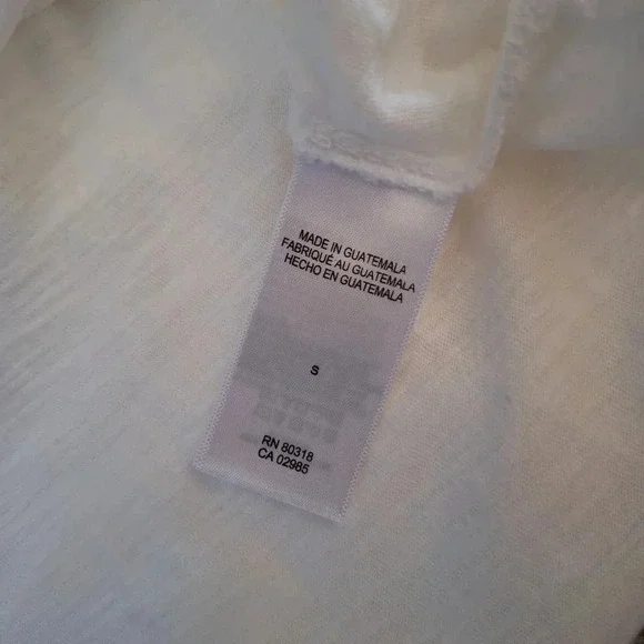 NWT Lucky Brand Small White Top - Picture 4 of 5